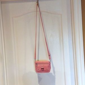 Pink shoulder bag